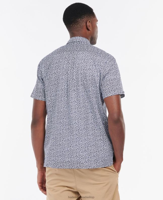 Barbour Clothing Men Olive Melbury Short Sleeve Summer Shirt 2BB2F338