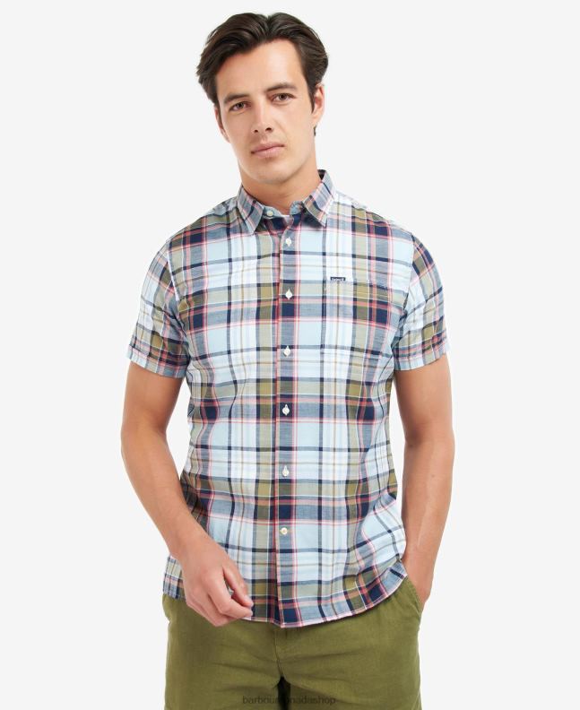 Barbour Clothing Men Sky Bruno Regular Shirt 2BB2F351
