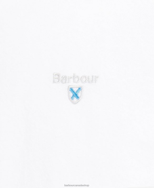 Barbour Clothing Men Sky Oxford Short Sleeve Tailored Shirt 2BB2F346