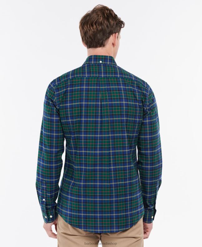 Barbour Clothing Men Summer Ivy Oxbridge Tartan Tailored Shirt 2BB2F347