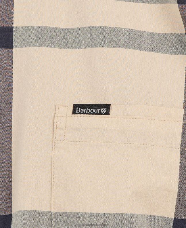 Barbour Clothing Men Summer Navy Harris Tailored Shirt 2BB2F306