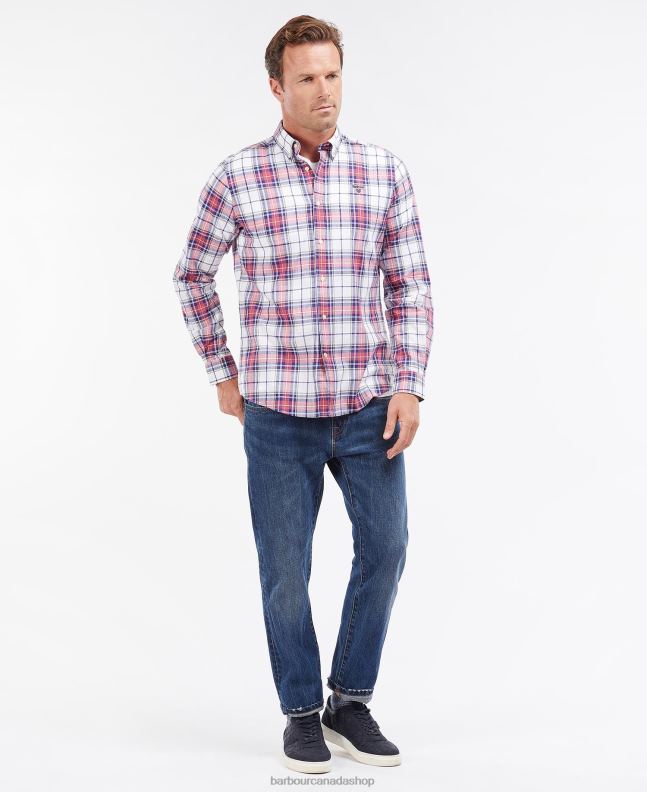 Barbour Clothing Men Whisper White Blakelow Tailored Shirt 2BB2F355