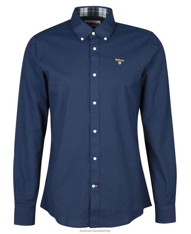 Barbour Clothing Men White Camford Tailored Shirt 2BB2F422