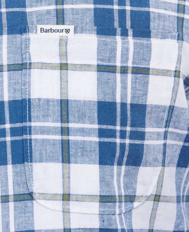 Barbour Clothing Men White Thorpe Tailored Shirt 2BB2F340