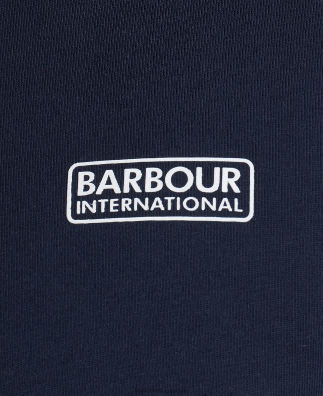Barbour Clothing Men Black International T-Shirt Small Logo 2BB2F766