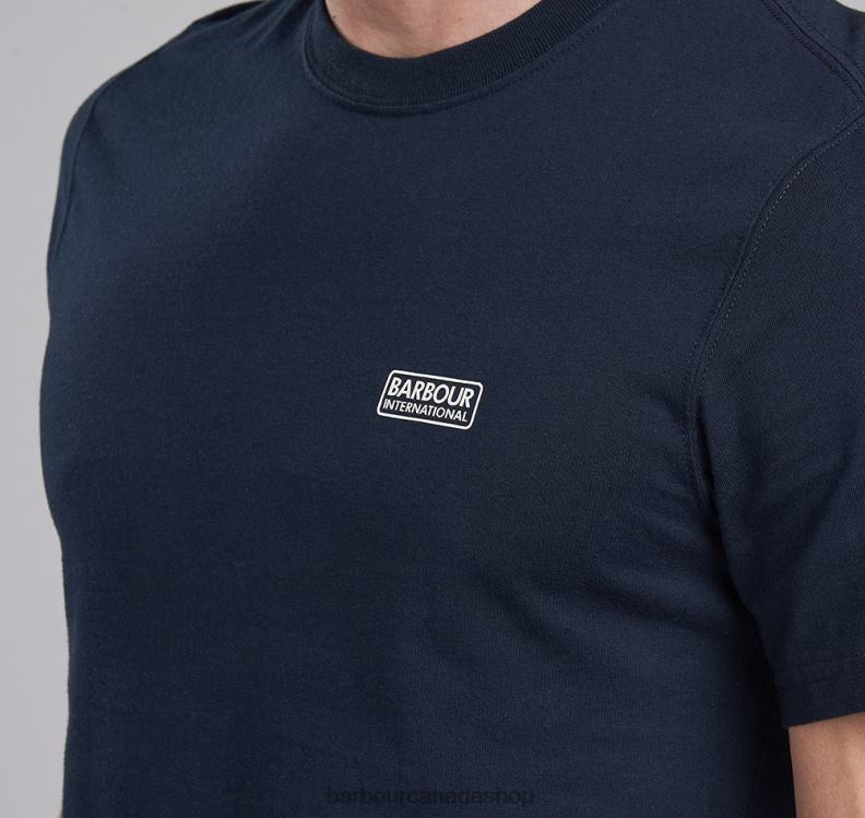 Barbour Clothing Men Black International T-Shirt Small Logo 2BB2F766