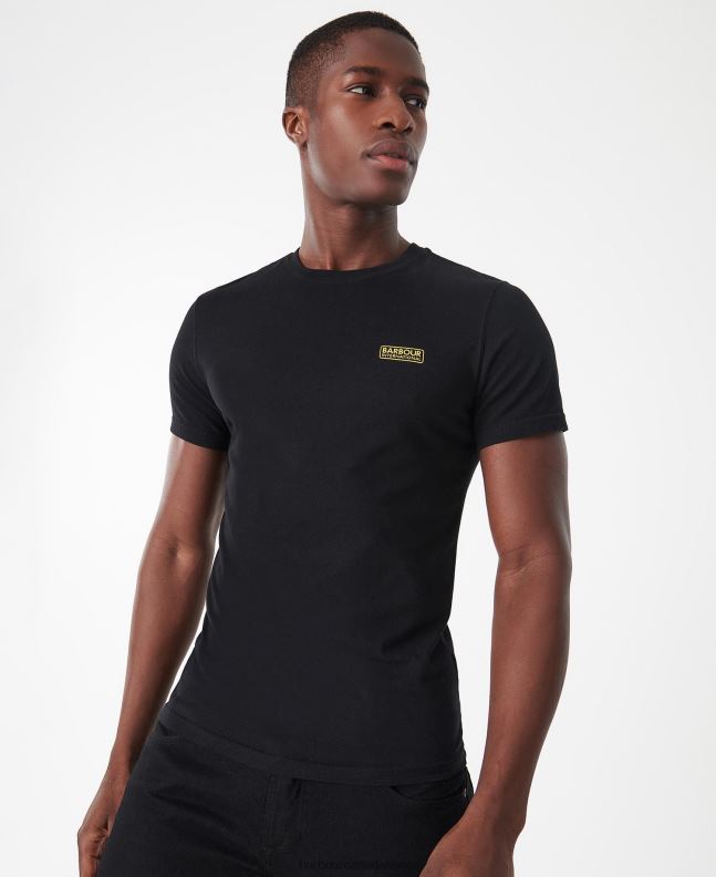 Barbour Clothing Men Black International T-Shirt Small Logo 2BB2F787