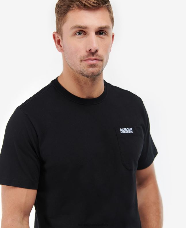 Barbour Clothing Men Black Radok Pocket T-Shirt 2BB2F861