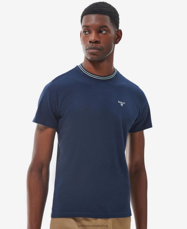 Barbour Clothing Men Blue Chalk Austwick T-Shirt 2BB2F760