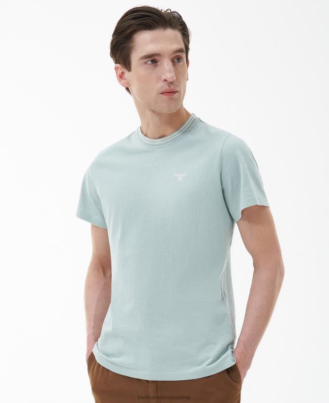 Barbour Clothing Men Blue Chalk Austwick T-Shirt 2BB2F797