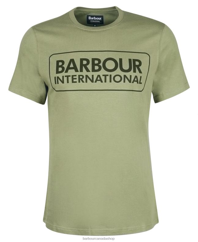 Barbour Clothing Men Classic Black Essential Large Logo T-Shirt 2BB2F802