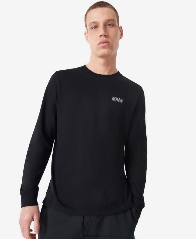 Barbour Clothing Men Classic Black Storm T-Shirt 2BB2F851