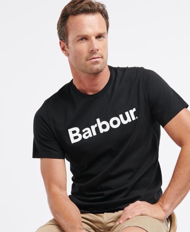 Barbour Clothing Men Coral Sands Logo T-Shirt 2BB2F933