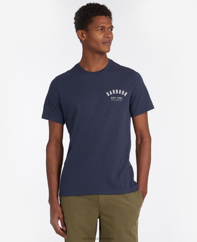 Barbour Clothing Men Corn Preppy T-Shirt 2BB2F769