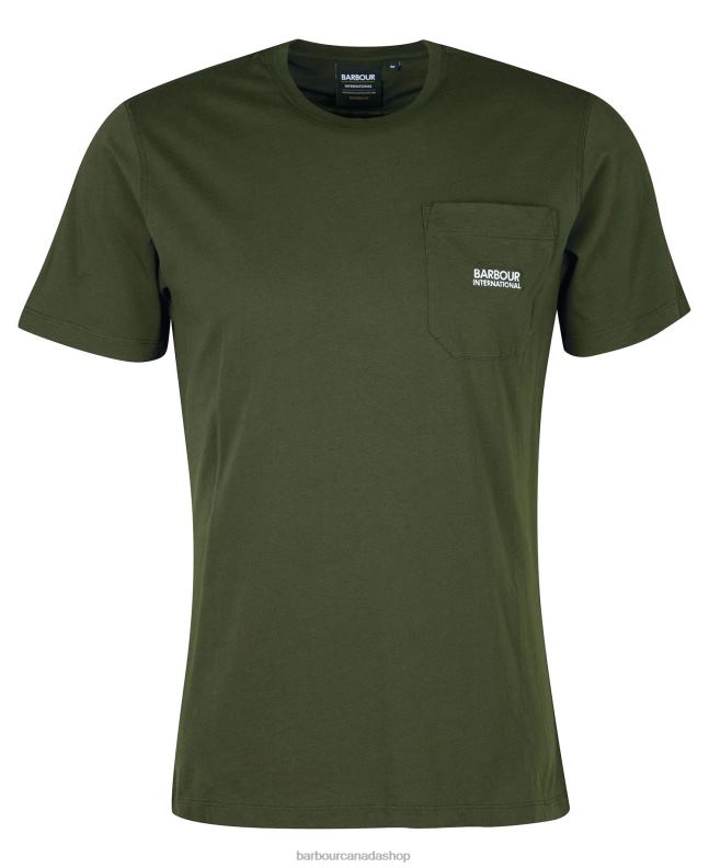 Barbour Clothing Men Forest Radok Pocket T-Shirt 2BB2F955