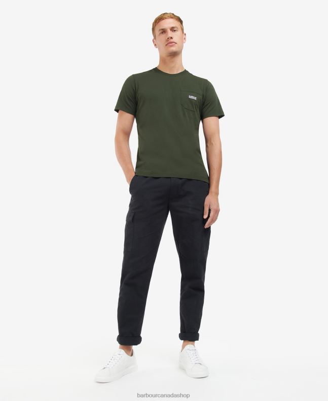 Barbour Clothing Men Forest Radok Pocket T-Shirt 2BB2F955