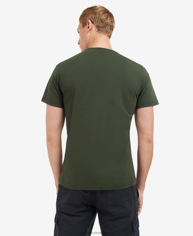 Barbour Clothing Men Forest Radok Pocket T-Shirt 2BB2F955