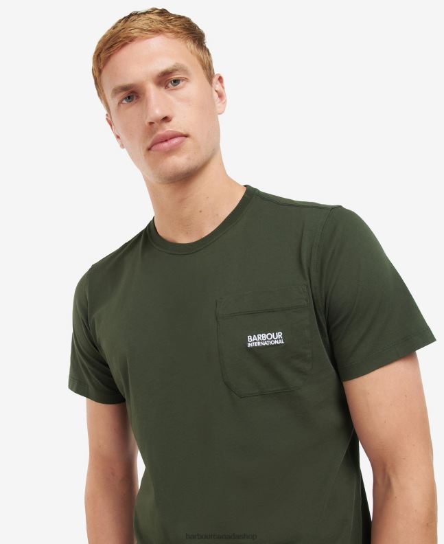 Barbour Clothing Men Forest Radok Pocket T-Shirt 2BB2F955