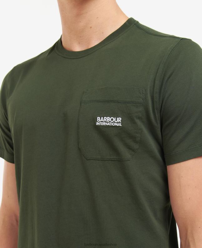 Barbour Clothing Men Forest Radok Pocket T-Shirt 2BB2F955