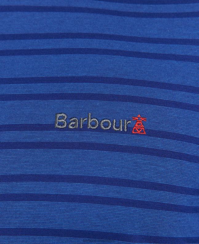 Barbour Clothing Men Inky Blue Stainton Striped T-Shirt 2BB2F853