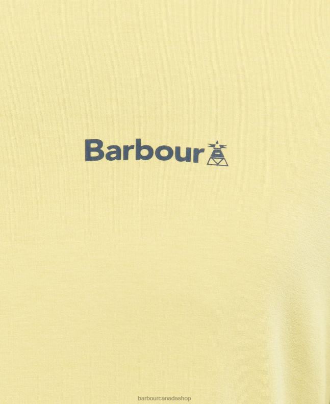 Barbour Clothing Men Mist Coordinates Logo T-Shirt 2BB2F916