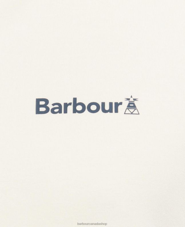 Barbour Clothing Men Mist Coordinates Logo T-Shirt 2BB2F943