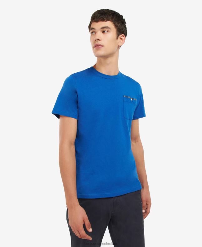 Barbour Clothing Men Monaco Blue Tayside T-Shirt 2BB2F947