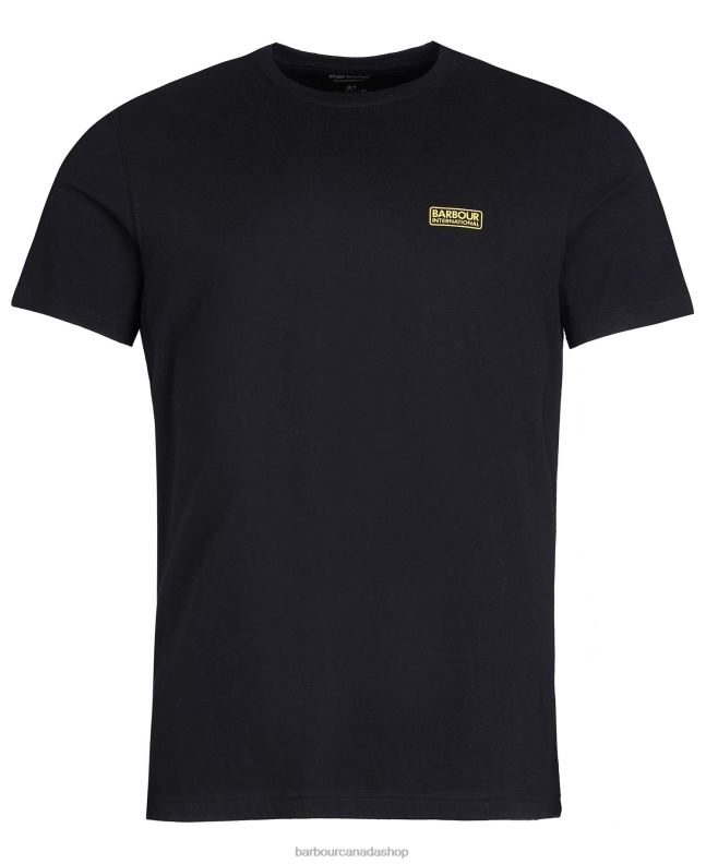 Barbour Clothing Men Navy Essential Small Logo T-Shirt 2BB2F839