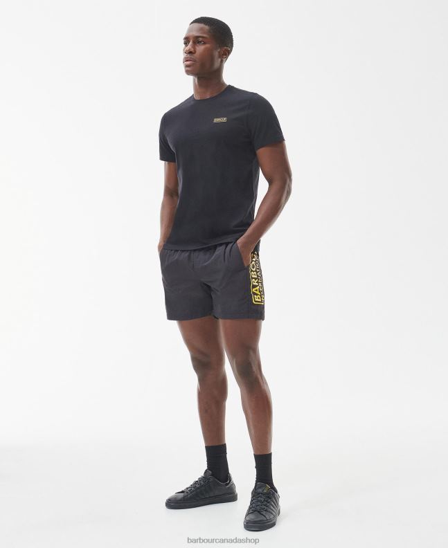 Barbour Clothing Men Navy Essential Small Logo T-Shirt 2BB2F839