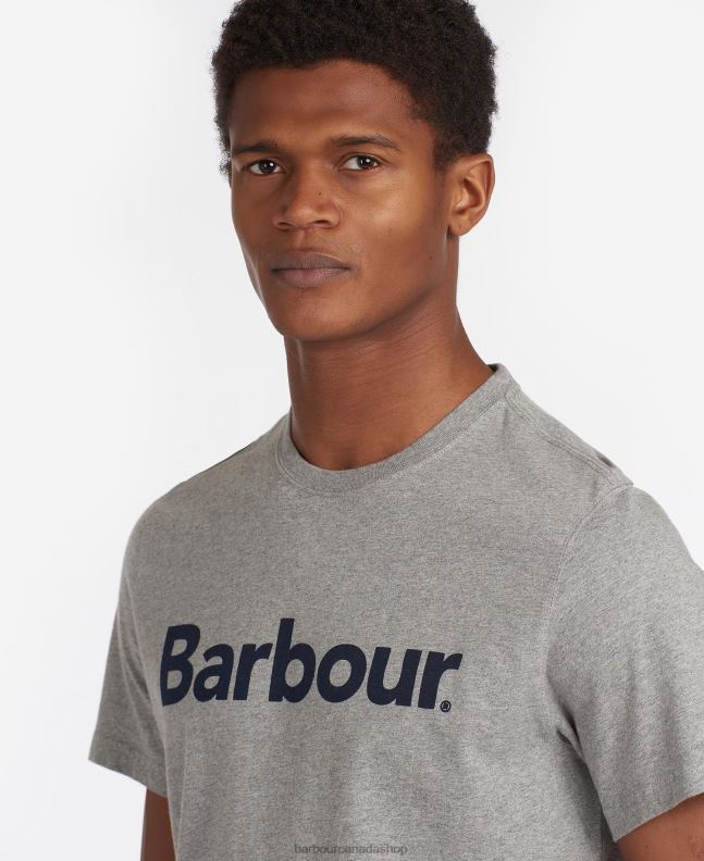 Barbour Clothing Men New Navy Logo T-Shirt 2BB2F779