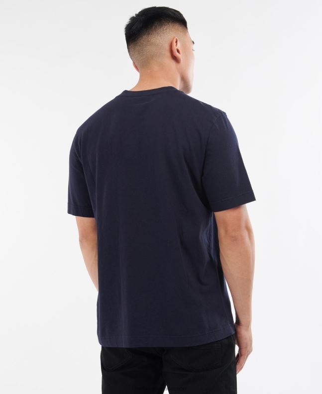 Barbour Clothing Men Night Sky Formula T-Shirt 2BB2F834