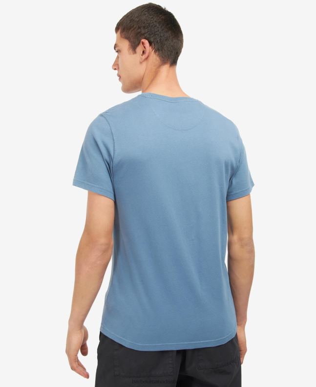 Barbour Clothing Men North Green Essential Sports T-Shirt 2BB2F970