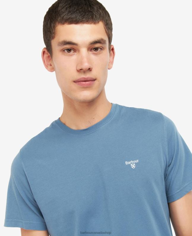 Barbour Clothing Men North Green Essential Sports T-Shirt 2BB2F970