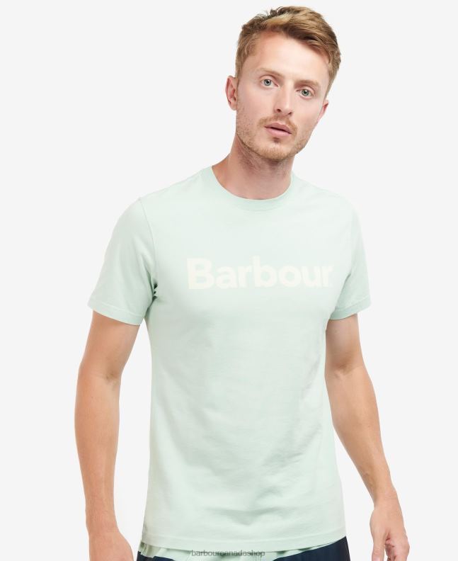 Barbour Clothing Men Pink Salt Logo T-Shirt 2BB2F837