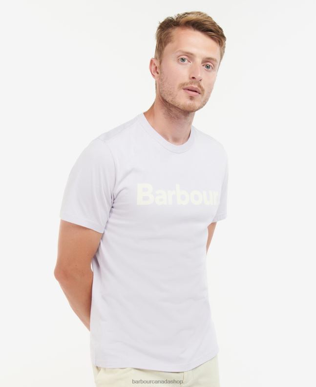 Barbour Clothing Men Pink Salt Logo T-Shirt 2BB2F959