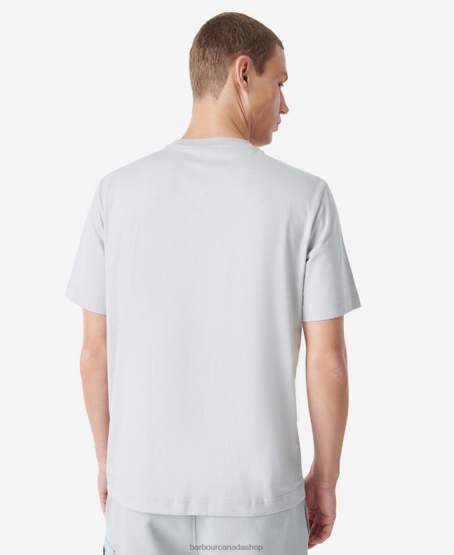 Barbour Clothing Men Silver Ice Formula T-Shirt 2BB2F870