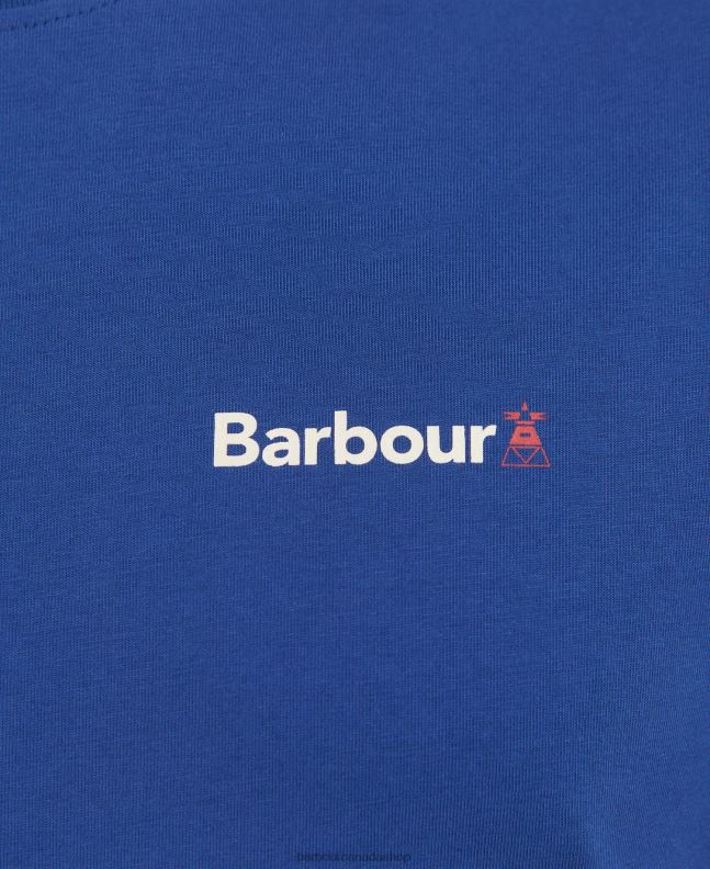 Barbour Clothing Men Trench Herd Lighthouse Graphic T-Shirt 2BB2F928