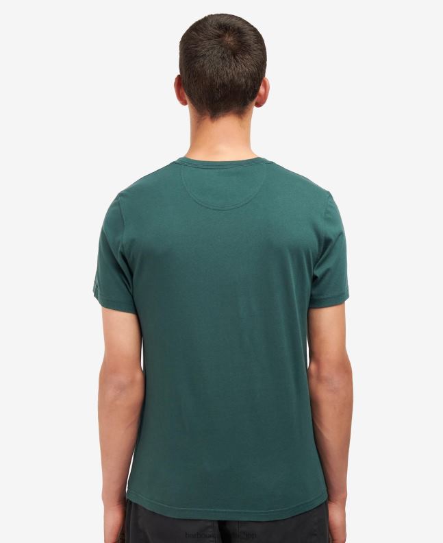 Barbour Clothing Men Washed Stone Norman T-Shirt 2BB2F963