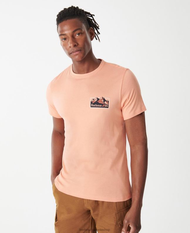 Barbour Clothing Men Whisper White Glasson T-Shirt 2BB2F783