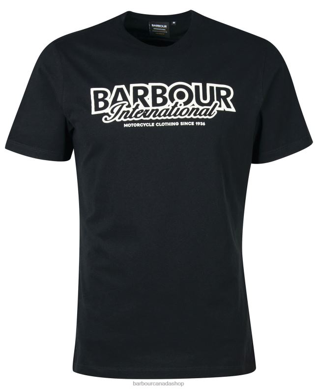 Barbour Clothing Men Whisper White Rowley Logo T-Shirt 2BB2F867