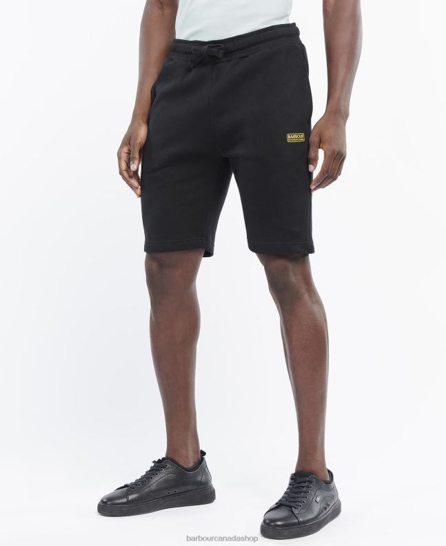 Barbour Clothing Men Anthracite Marl Sport Track Shorts 2BB2F1210
