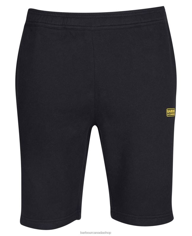 Barbour Clothing Men Anthracite Marl Sport Track Shorts 2BB2F1210