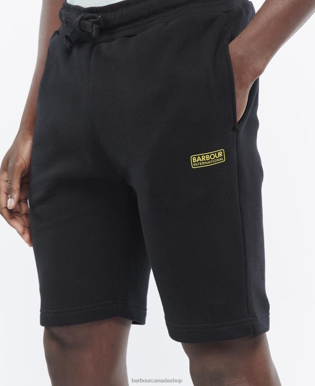 Barbour Clothing Men Anthracite Marl Sport Track Shorts 2BB2F1210