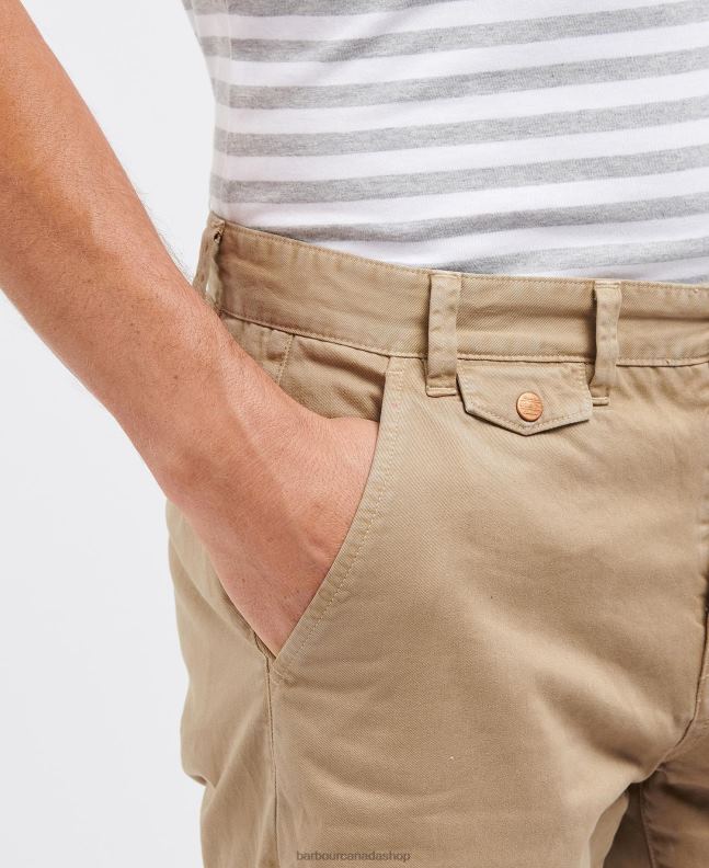 Barbour Clothing Men Force Blue Neuston Twill Shorts 2BB2F1141