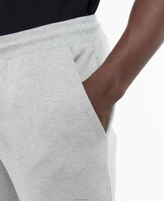 Barbour Clothing Men Light Grey Marl Kirk Joggers 2BB2F1181