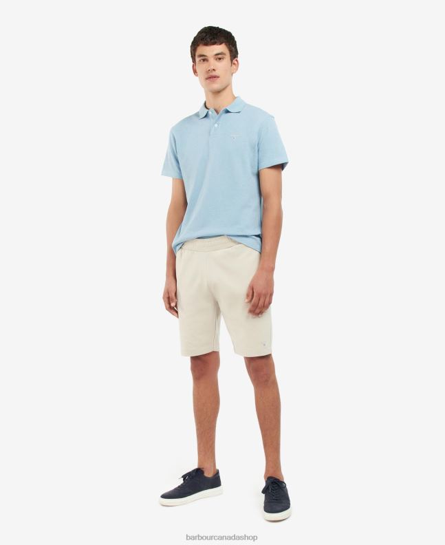 Barbour Clothing Men Mist Cleatlam Sweat Shorts 2BB2F1172