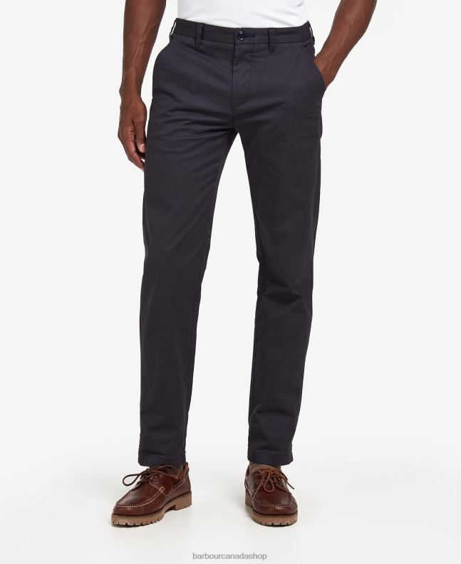 Barbour Clothing Men Navy Neuston Essential Chinos 2BB2F1146