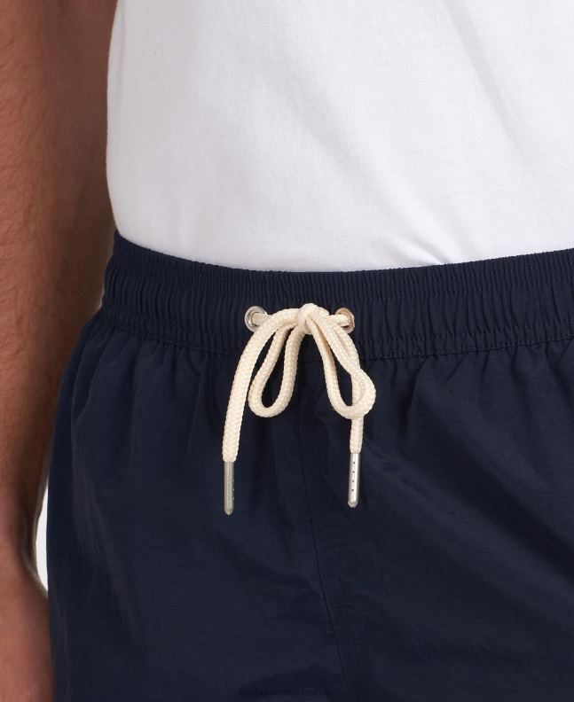 Barbour Clothing Men Olive Essential Logo 5\'\' Swim Shorts 2BB2F1142