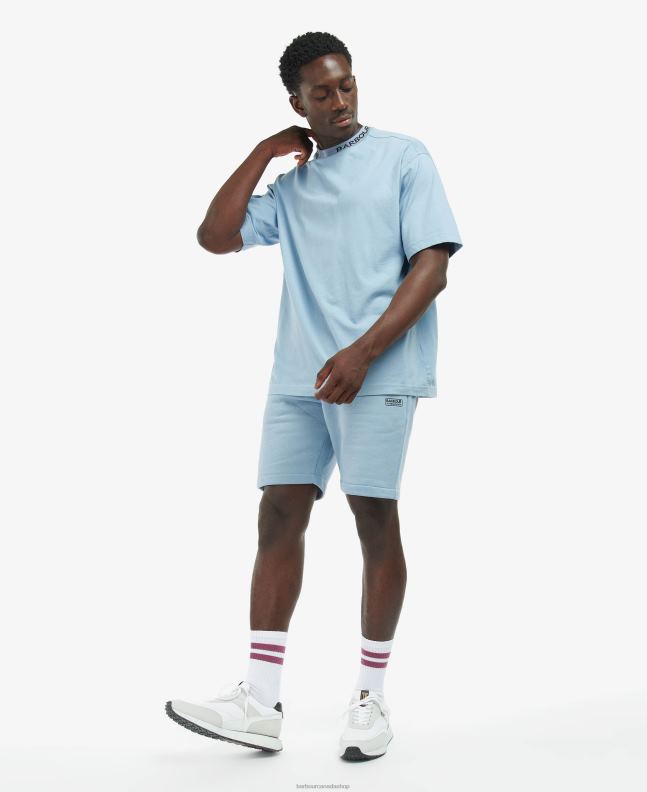 Barbour Clothing Men Powder Blue Grant Shorts 2BB2F1189