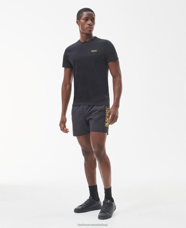 Barbour Clothing Men Pure Blue Large Logo Swim Shorts 2BB2F1193